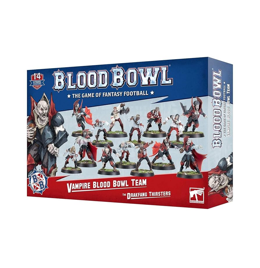 ヴァンパイア ブラッドボウル チーム ドラクファング サースターズ 202-36 Amazon.com: Games Workshop Vampire Blood Bowl Team: The